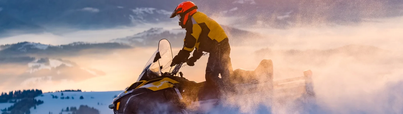 Garmin tread topp banner snøscooter